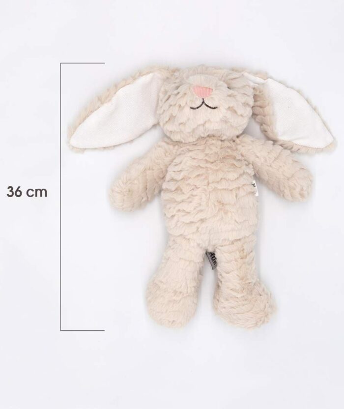Mollis Hase Kuscheltier Baby (36cm groß) – Weiches Stofftier für Kinder & Babys – Kuschelhase – Bild 4