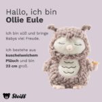 Steiff Kuscheltier Ollie Eule, Süßes Stofftier, Jungen, Mädchen & Babys ab 0 Monaten, Friends, Plüschtier – Bild 6